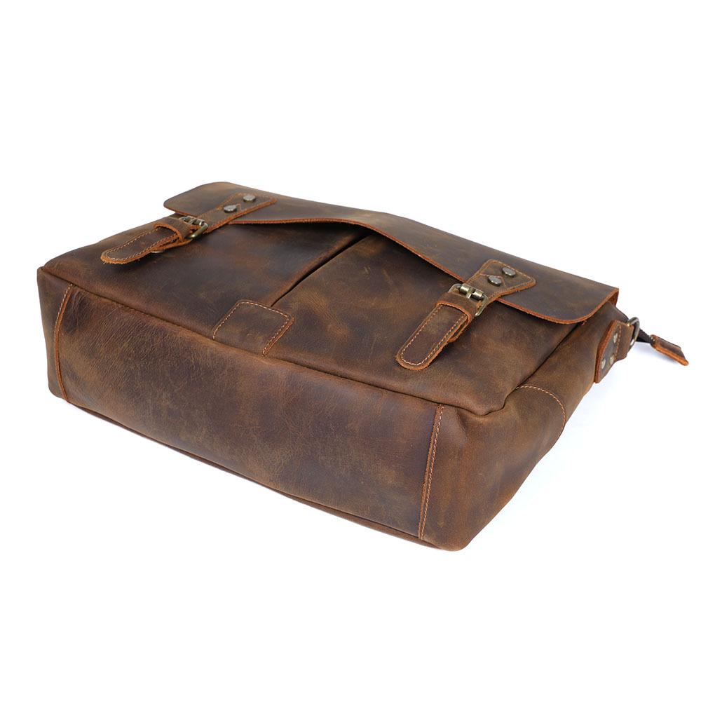 Leder-Schultertasche 10 L – Vatea — 3