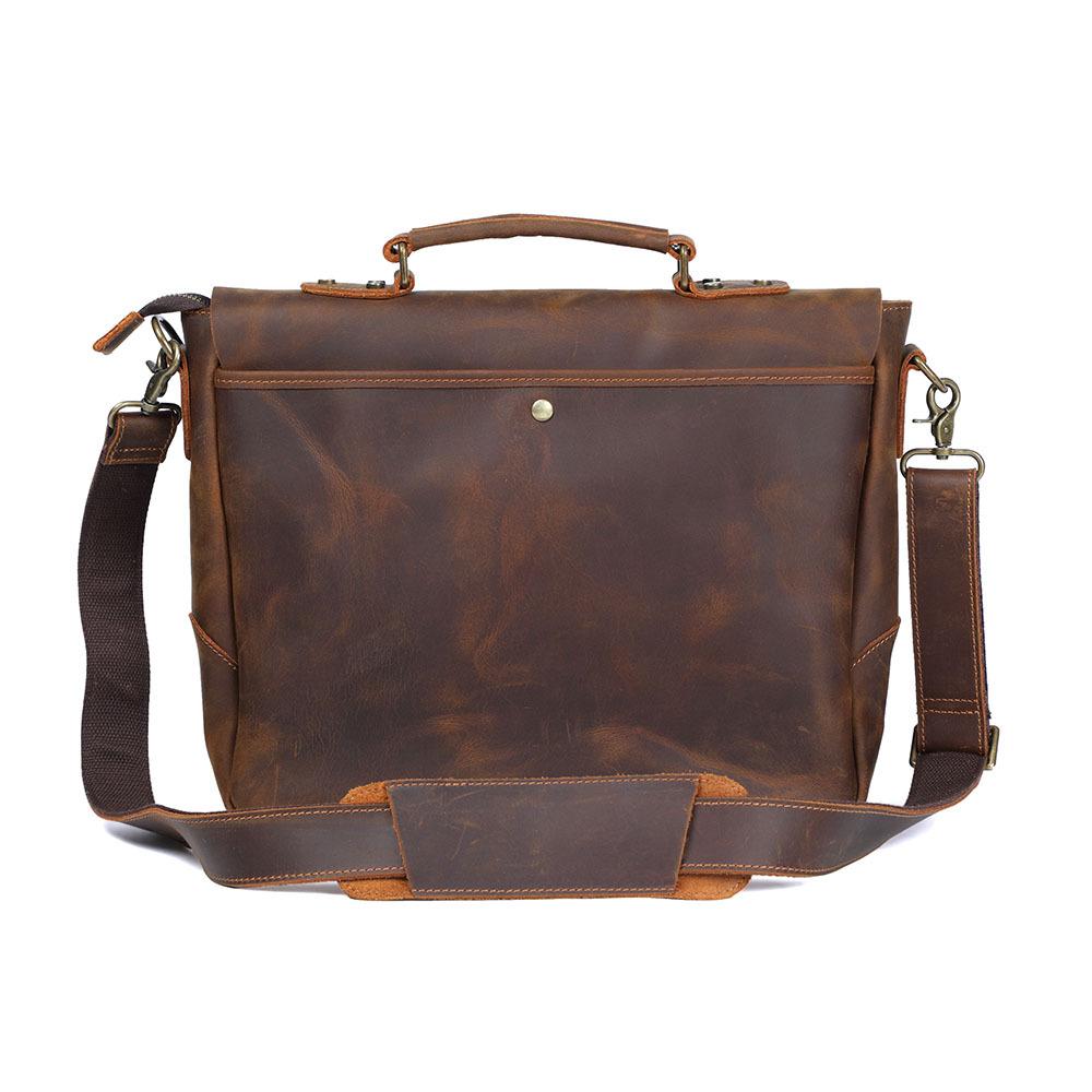 Leder-Schultertasche 10 L – Vatea — 5