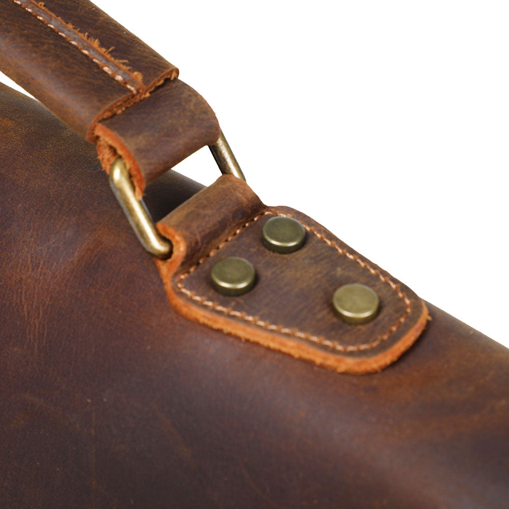 Leder-Schultertasche 10 L – Vatea — 13