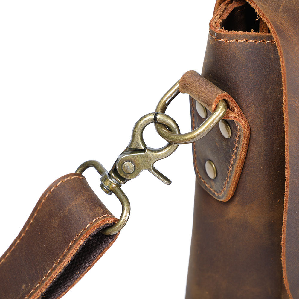 Leder-Schultertasche 10 L – Vatea — 15