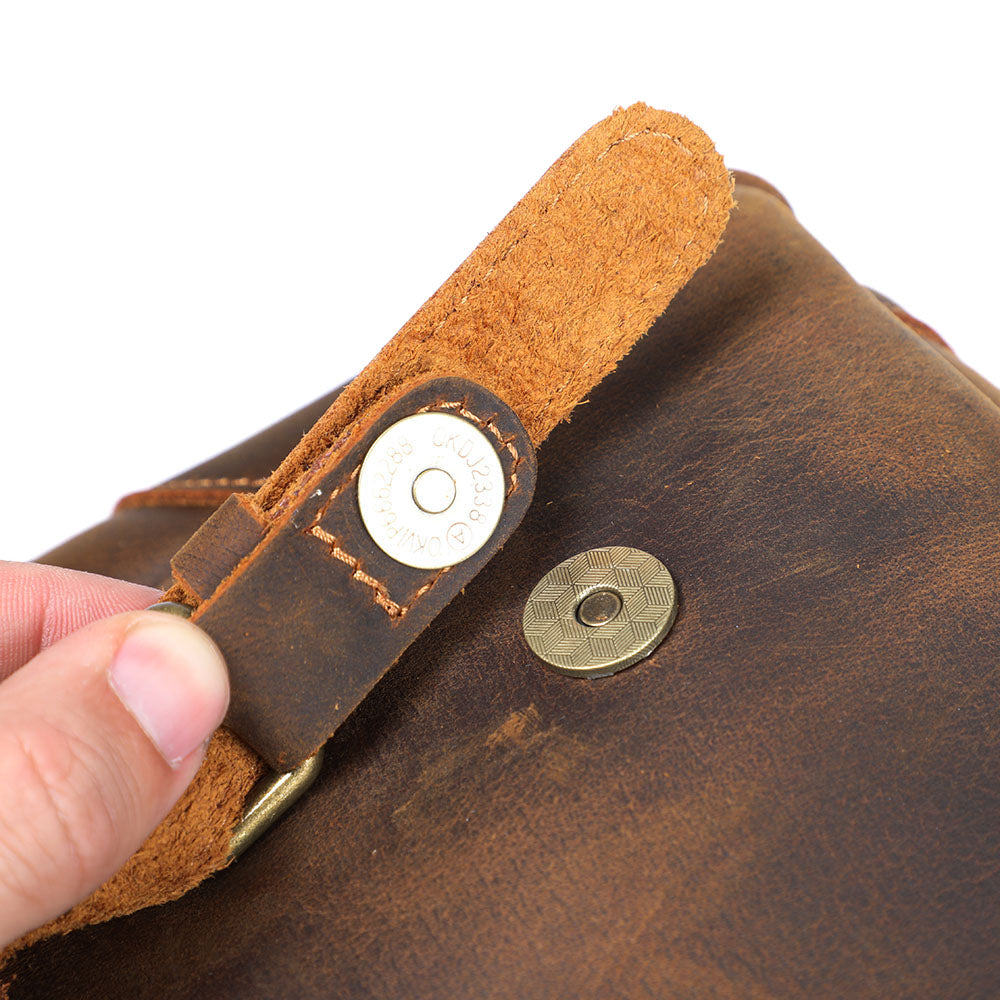 Leder-Schultertasche 10 L – Vatea — 16