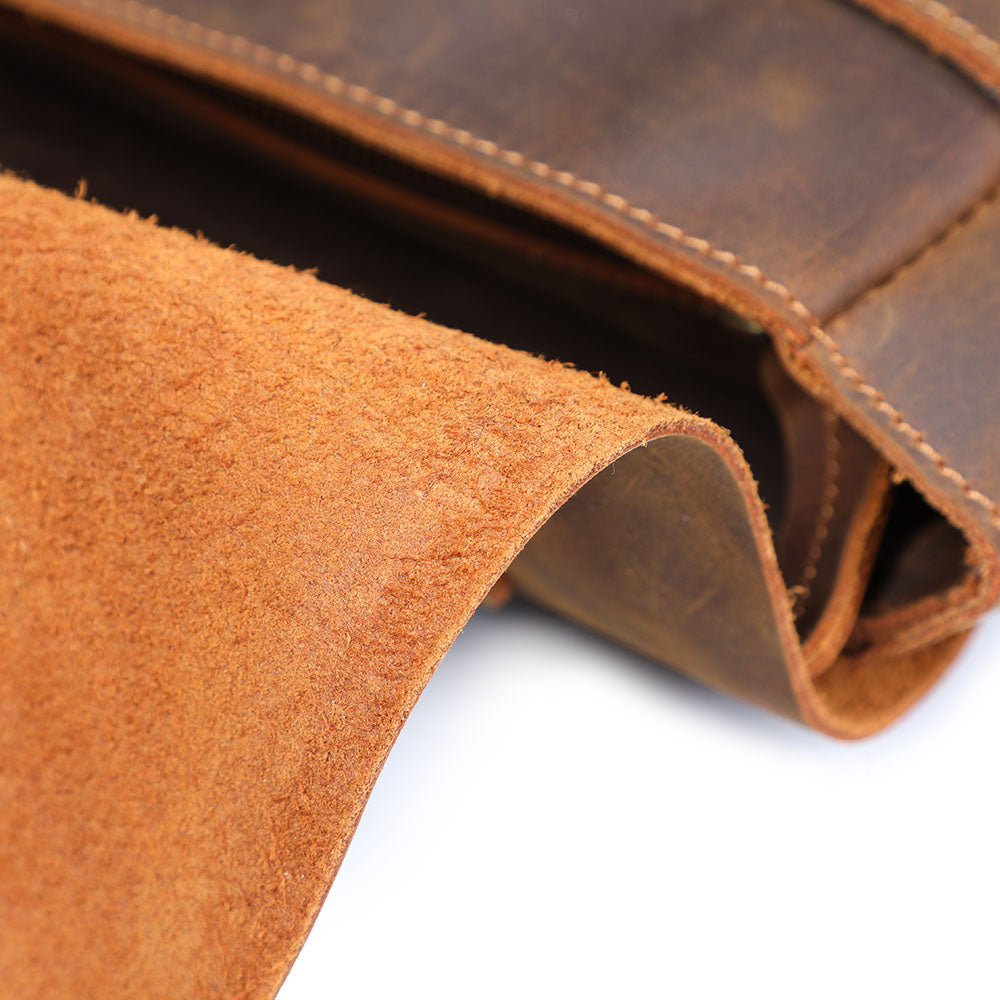Leder-Schultertasche 10 L – Vatea — 18