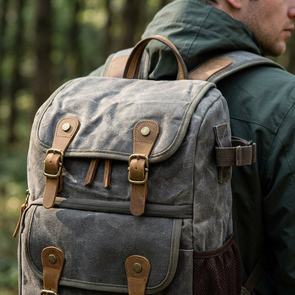 Vilnius — Canvas Camera Bag, image 3