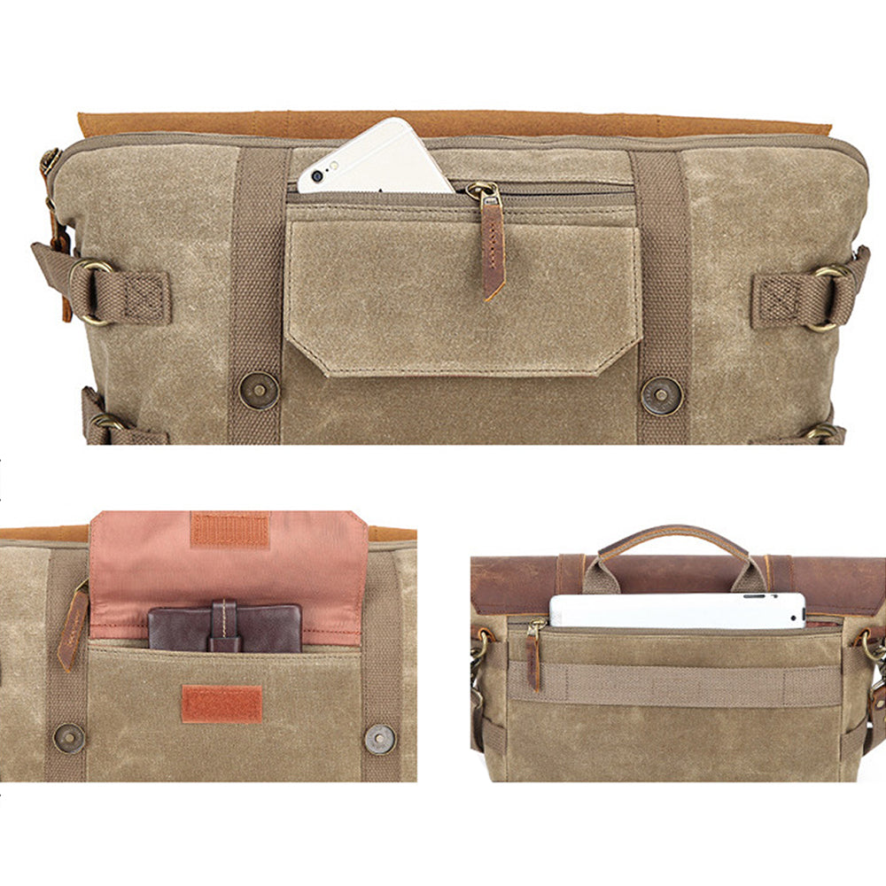 Canvas cameraschoudertas 19 L – Washington — 16