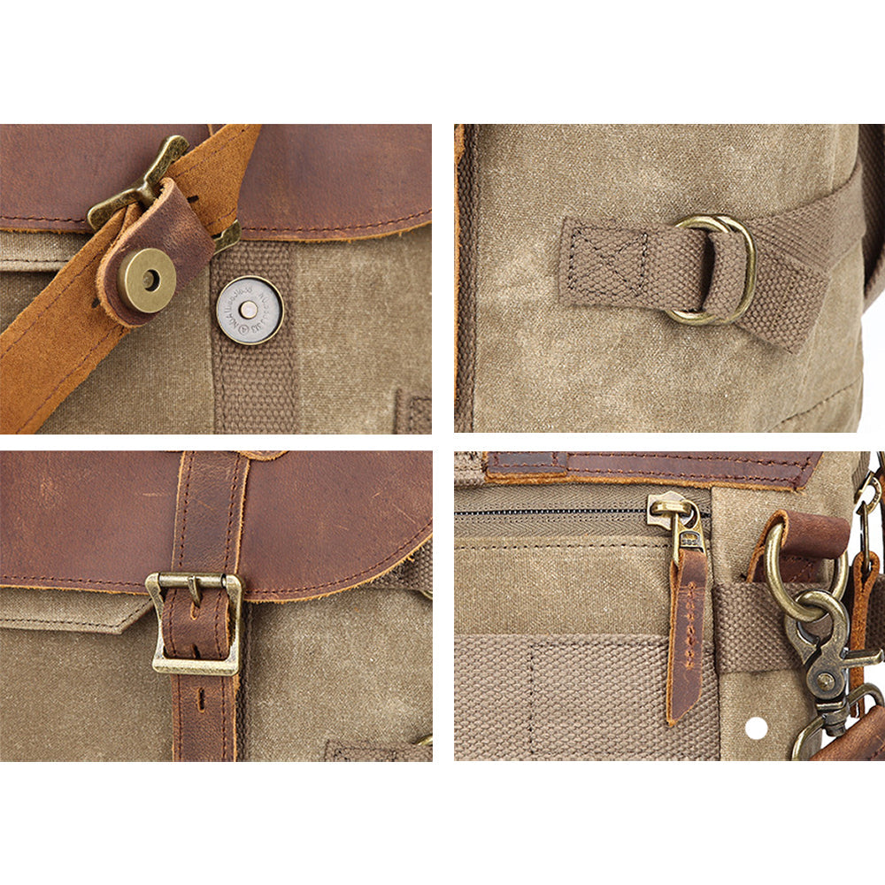Canvas cameraschoudertas 19 L – Washington — 17