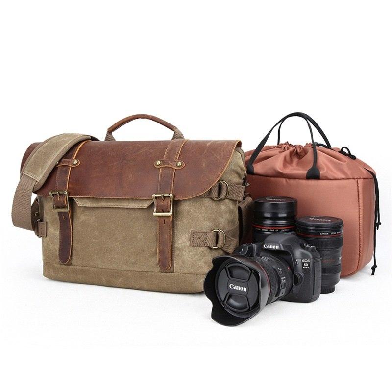 Canvas cameraschoudertas 19 L – Washington — 29