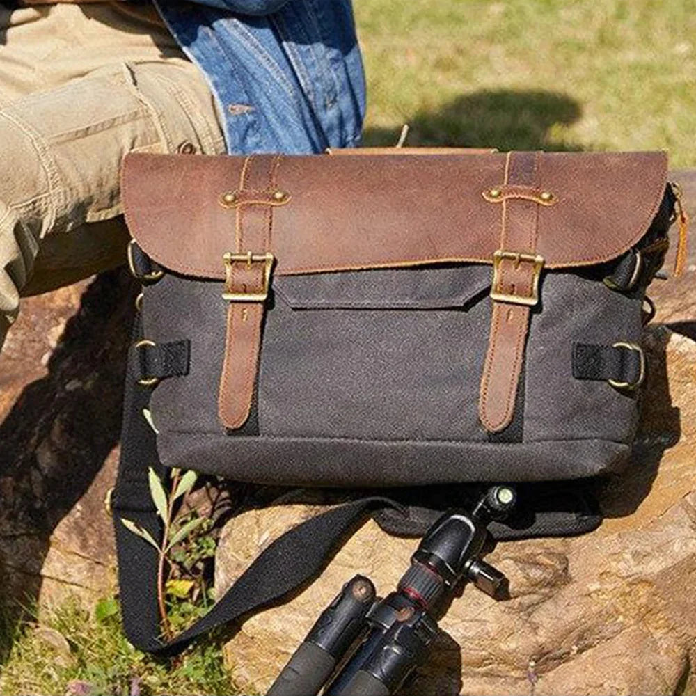 Canvas cameraschoudertas 19 L – Washington — 54