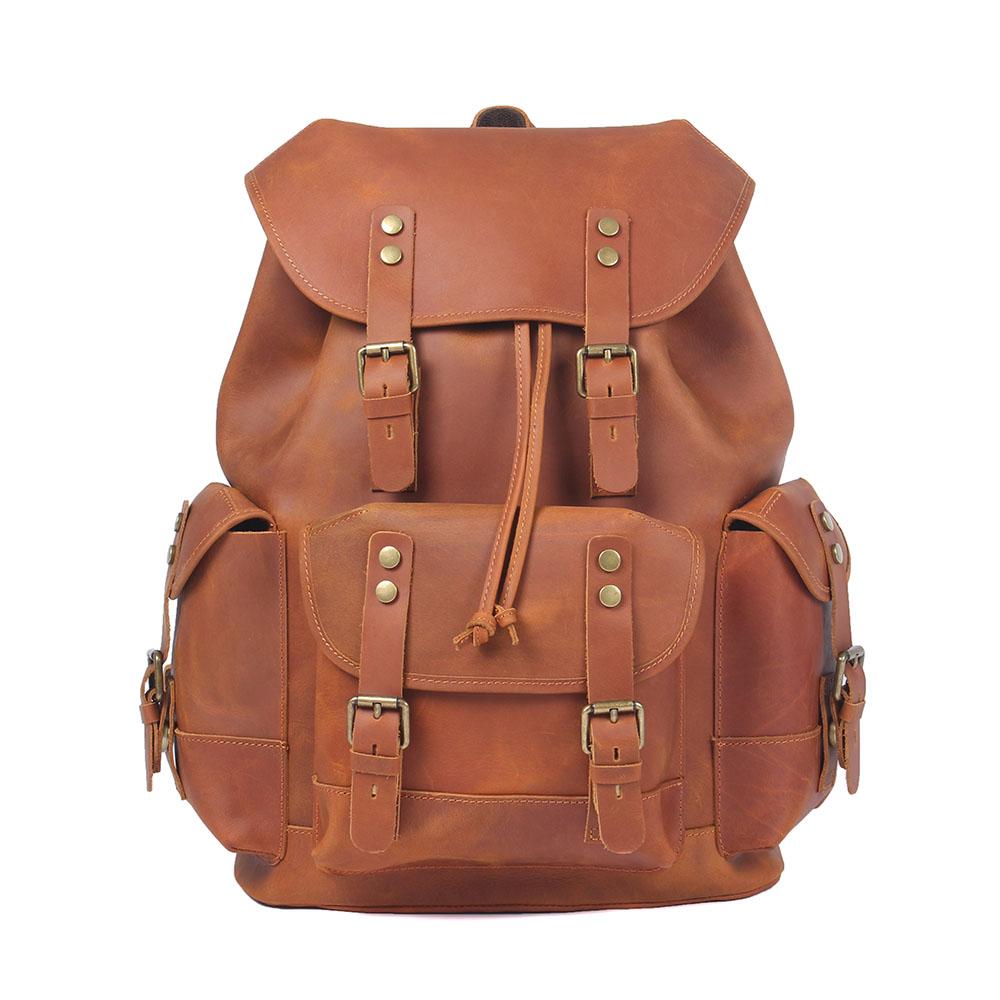 Sac à dos en cuir pour ordinateur 25 L – Waterloo — 2