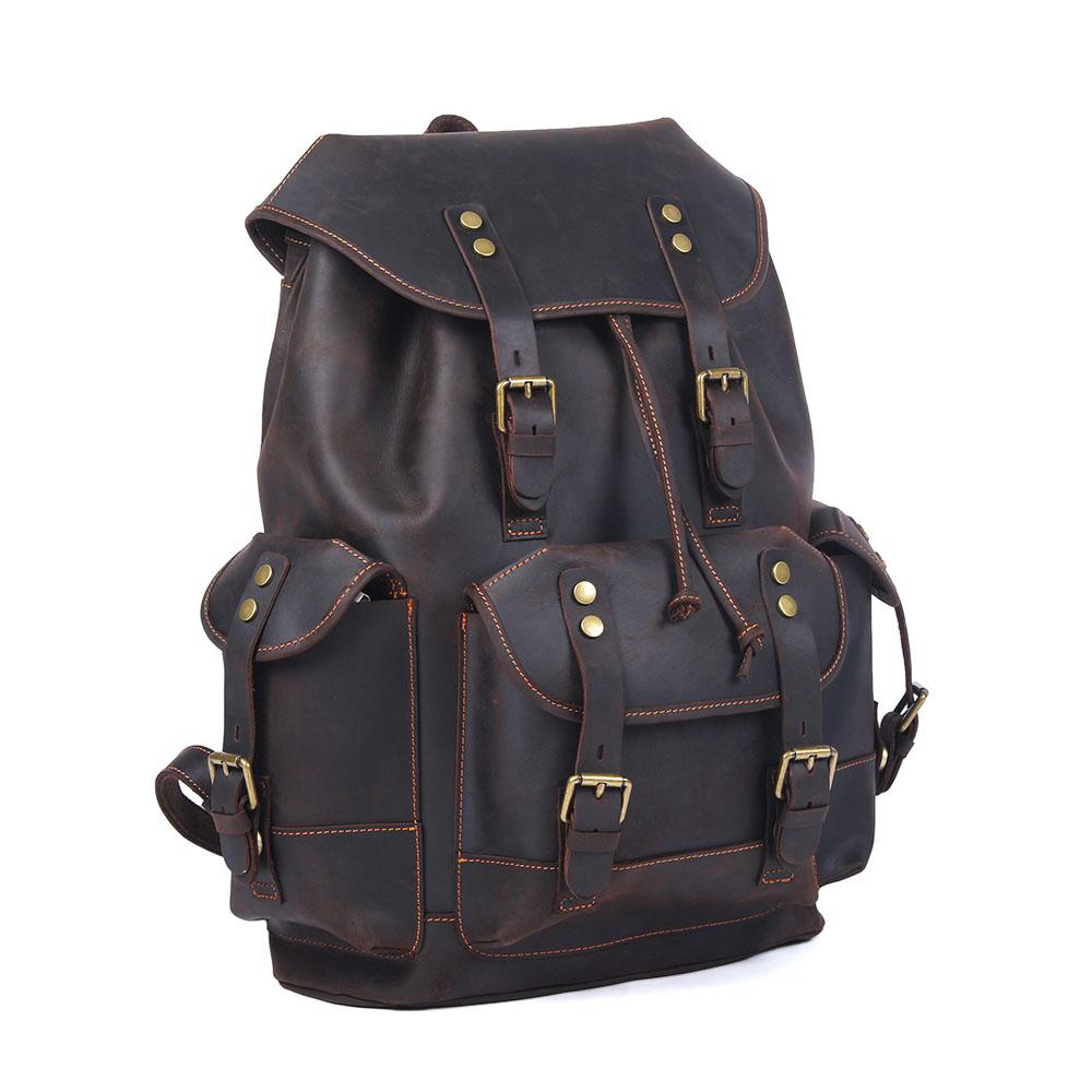 Sac à dos en cuir pour ordinateur 25 L – Waterloo — 3