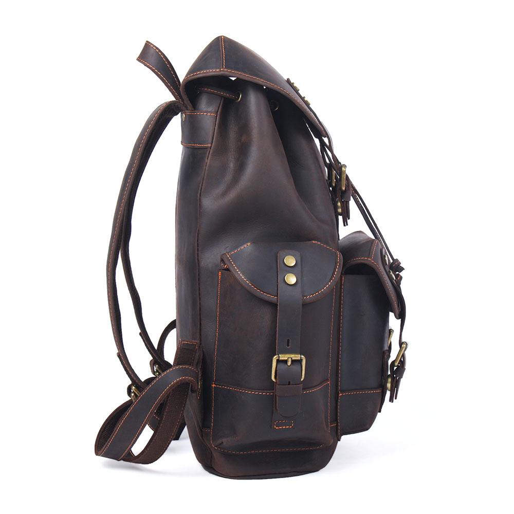 Sac à dos en cuir pour ordinateur 25 L – Waterloo — 7