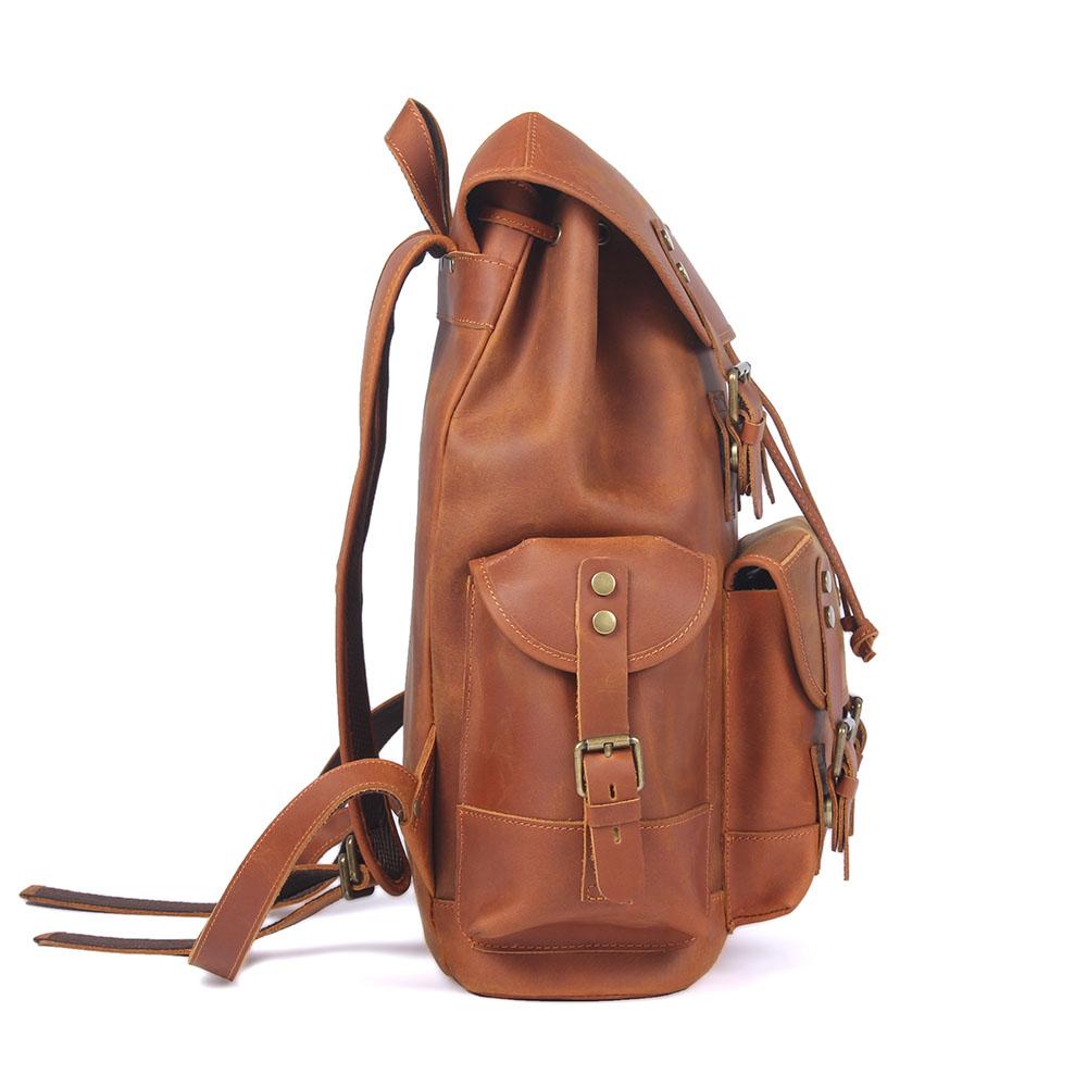 Sac à dos en cuir pour ordinateur 25 L – Waterloo — 8
