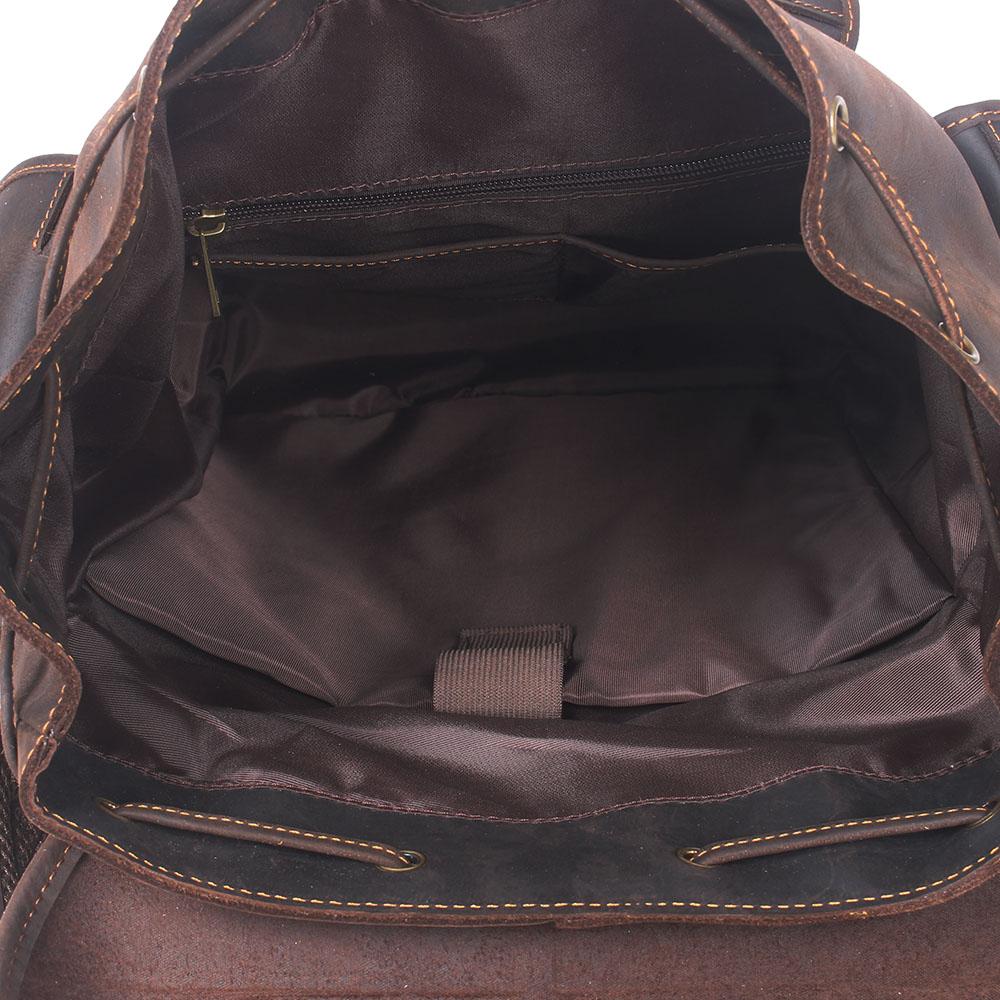 Sac à dos en cuir pour ordinateur 25 L – Waterloo — 19
