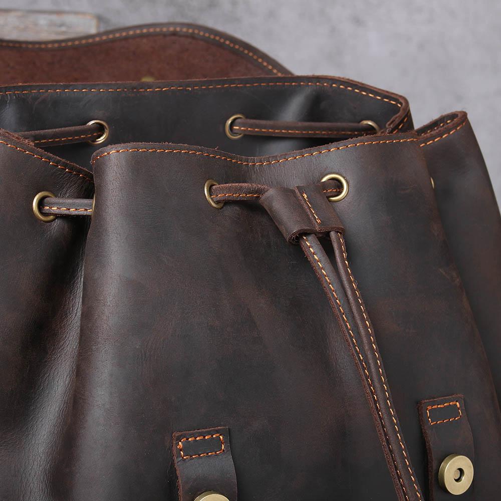Sac à dos en cuir pour ordinateur 25 L – Waterloo — 21