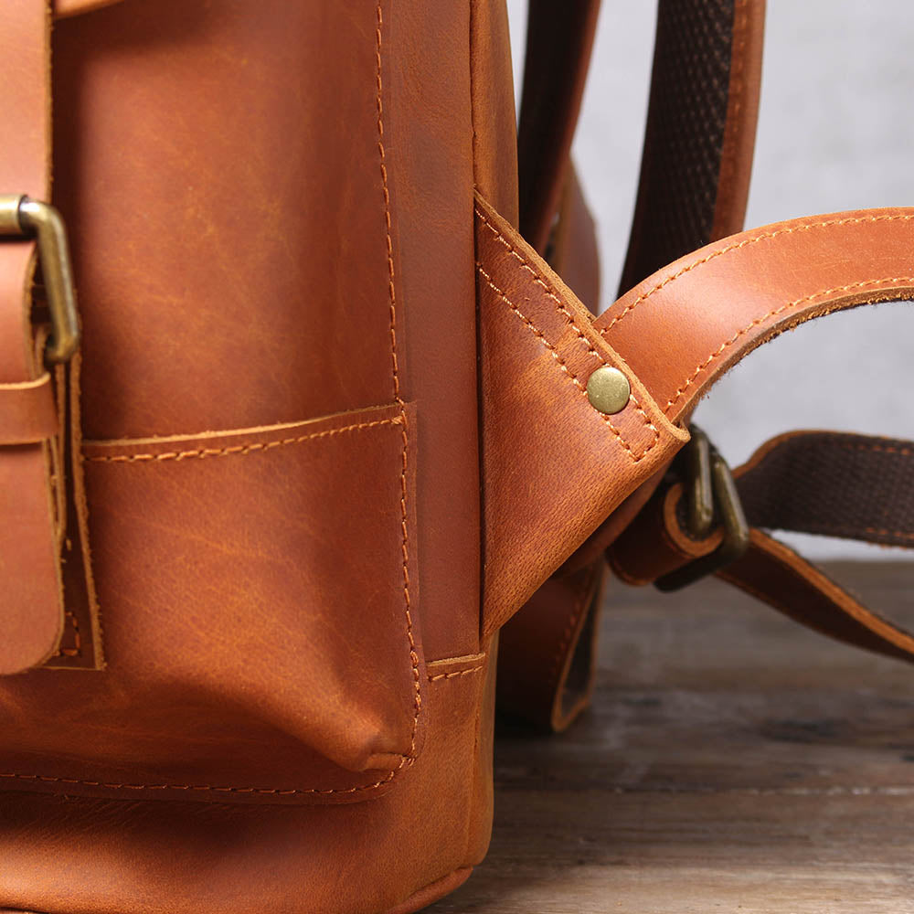 Sac à dos en cuir pour ordinateur 25 L – Waterloo — 49