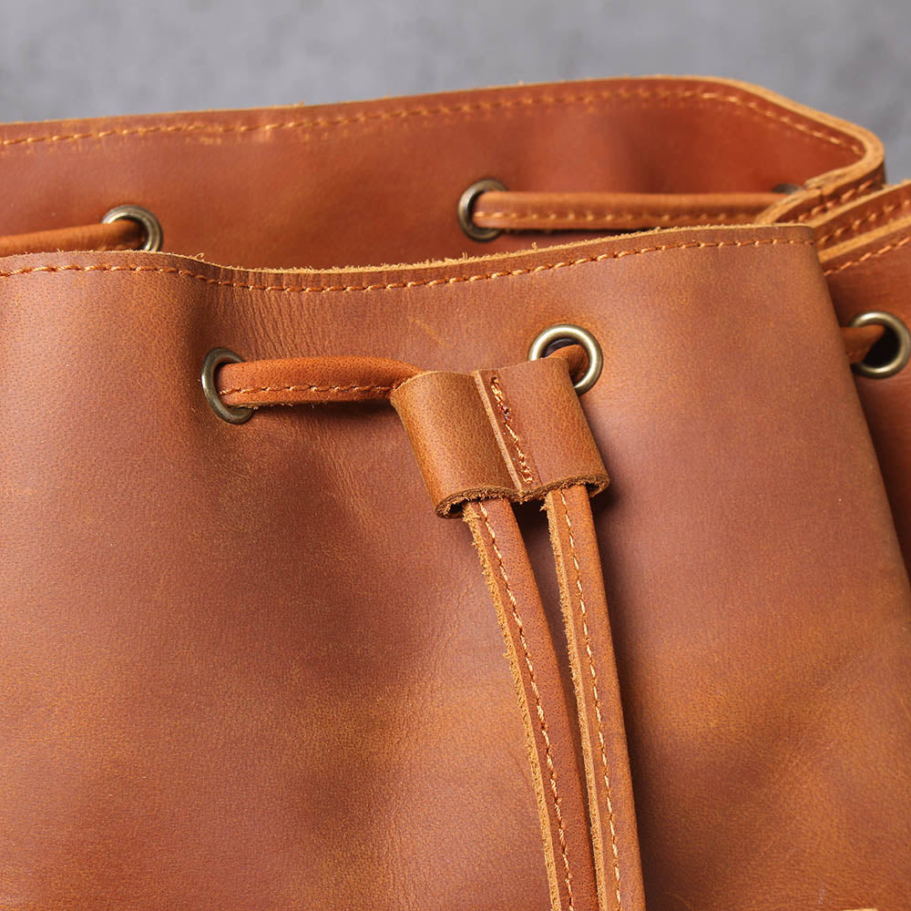 Sac à dos en cuir pour ordinateur 25 L – Waterloo — 65