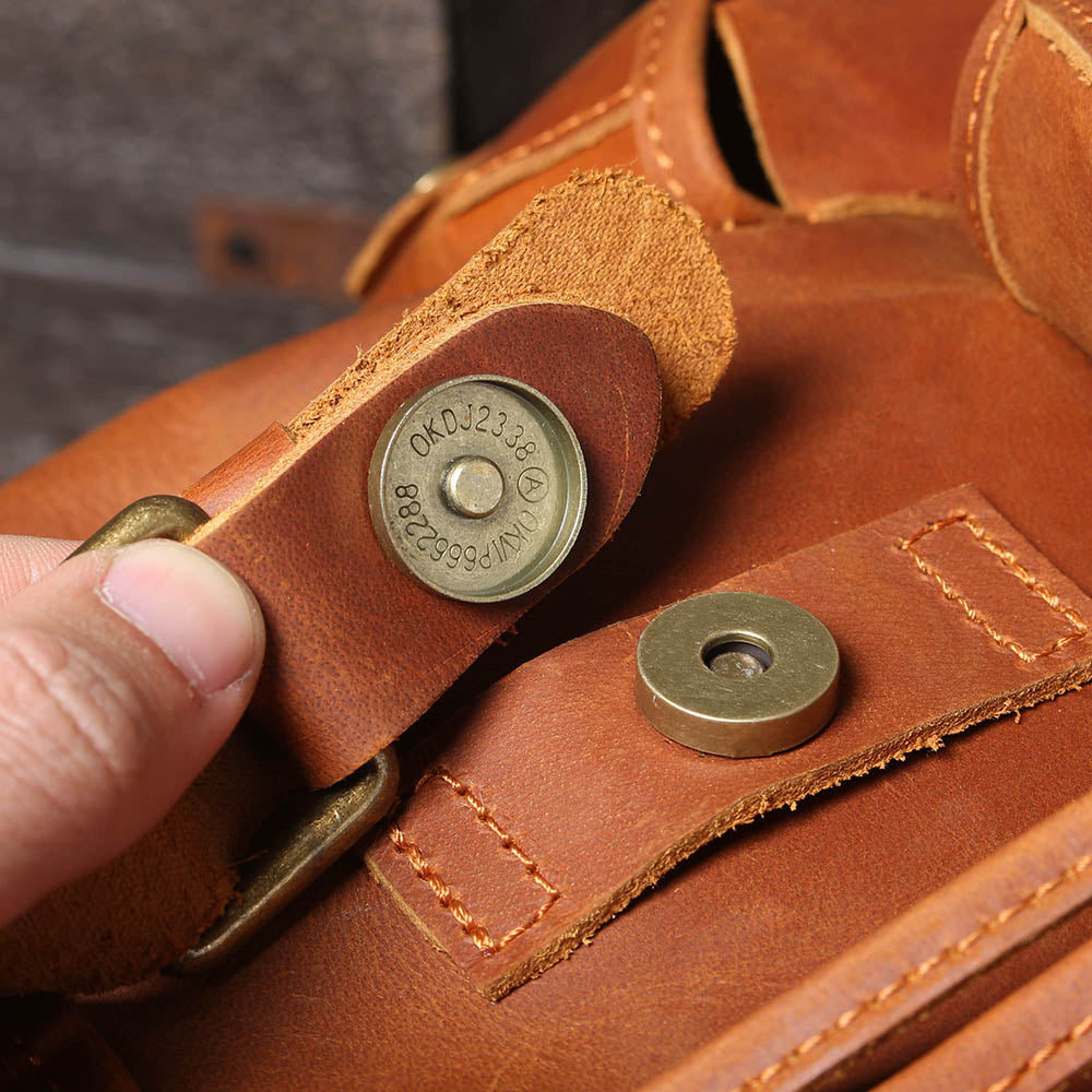 Sac à dos en cuir pour ordinateur 25 L – Waterloo — 72