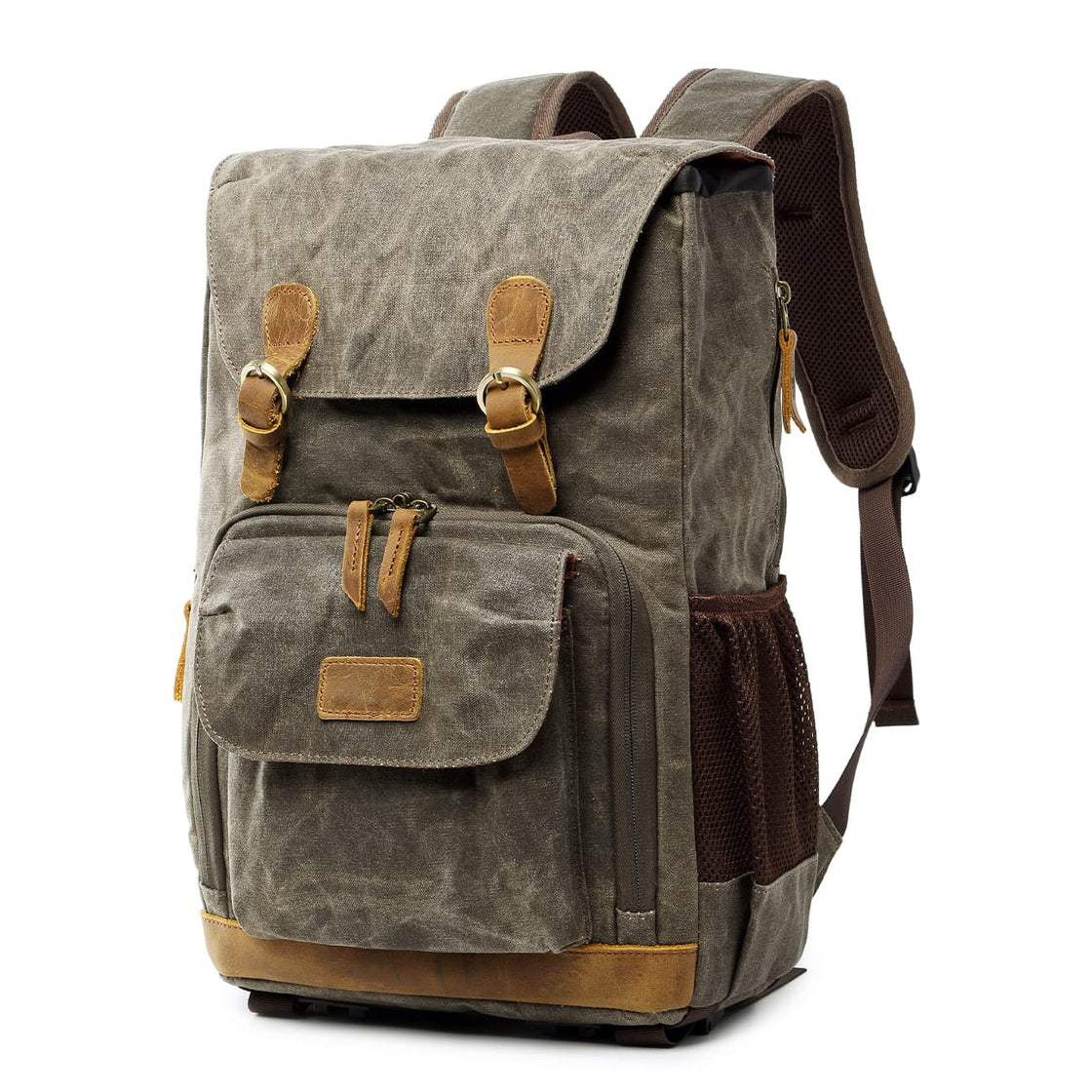 Yellowstone — Waterproof Canvas Camera Backpack, image 6