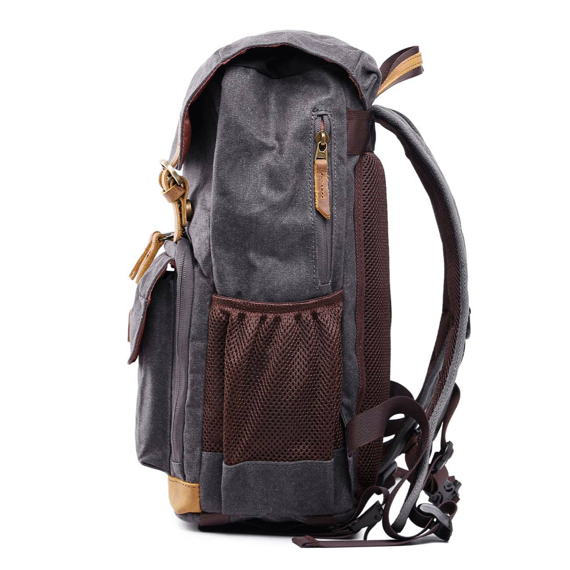 Yellowstone — Waterproof Canvas Camera Backpack, image 7