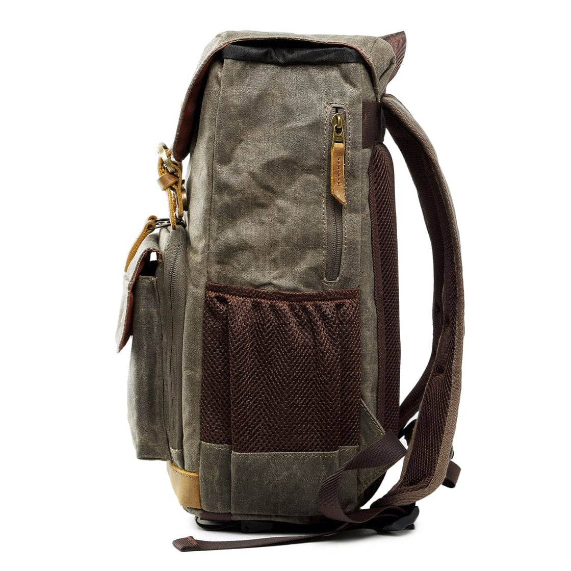 Yellowstone — Waterproof Canvas Camera Backpack, image 9