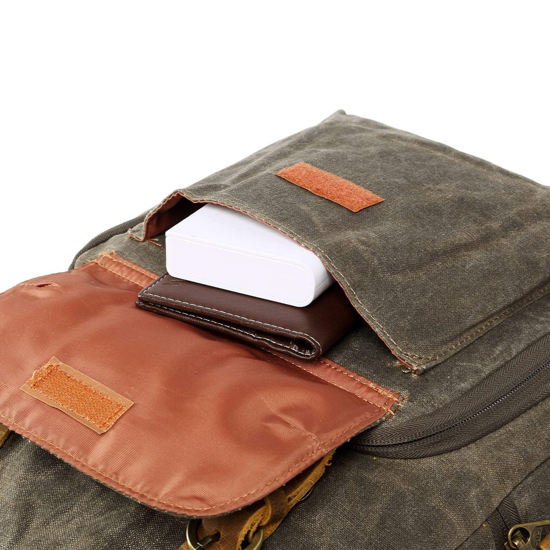Yellowstone — Waterproof Canvas Camera Backpack, image 18