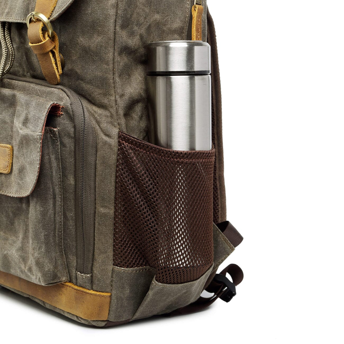 Yellowstone — Waterproof Canvas Camera Backpack, image 28