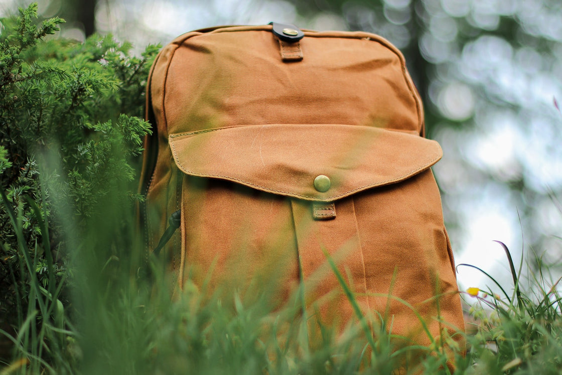 Canvasrugzak met laptopvak 14 L – Ystad — 26