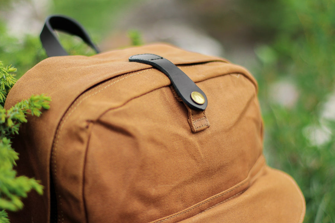 Canvasrugzak met laptopvak 14 L – Ystad — 28