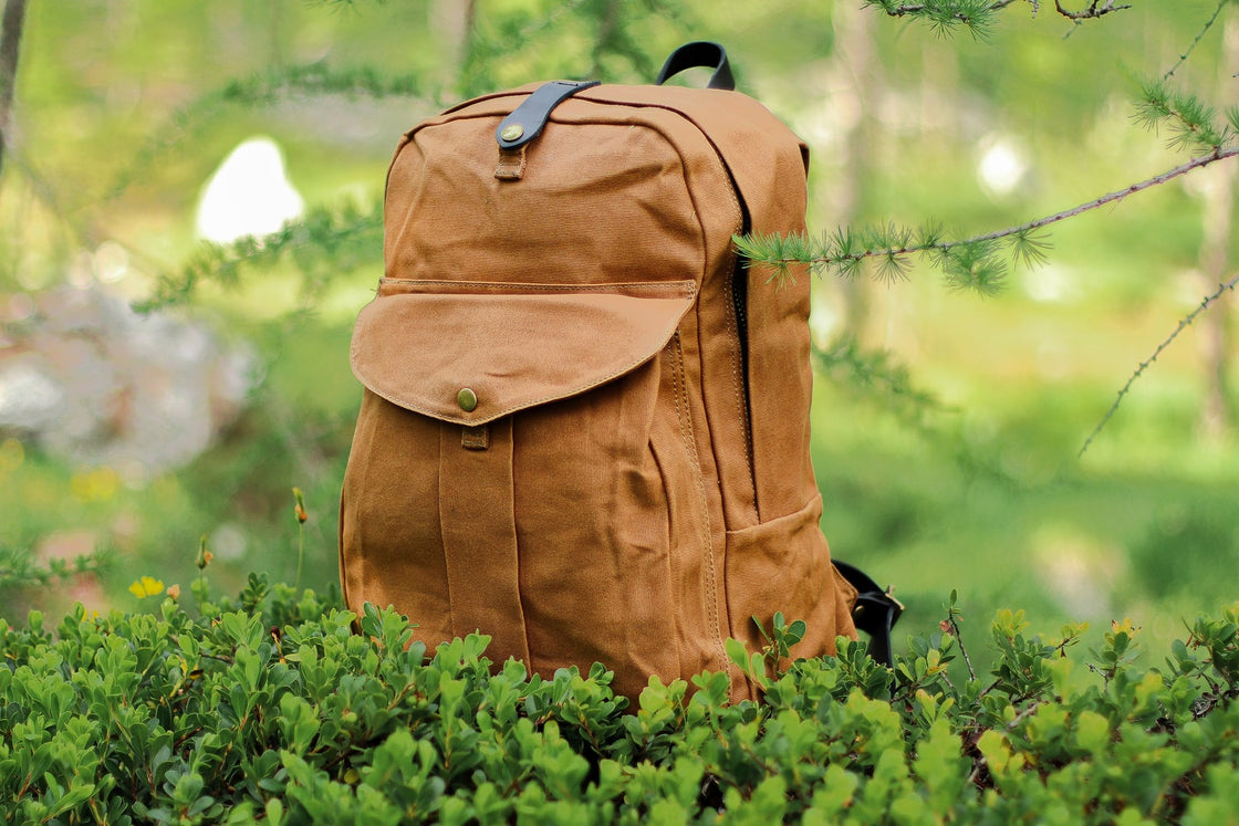 Canvasrugzak met laptopvak 14 L – Ystad — 35