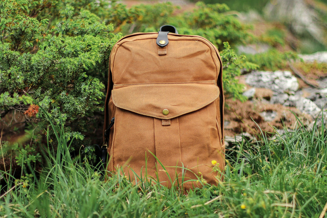 Canvasrugzak met laptopvak 14 L – Ystad — 36