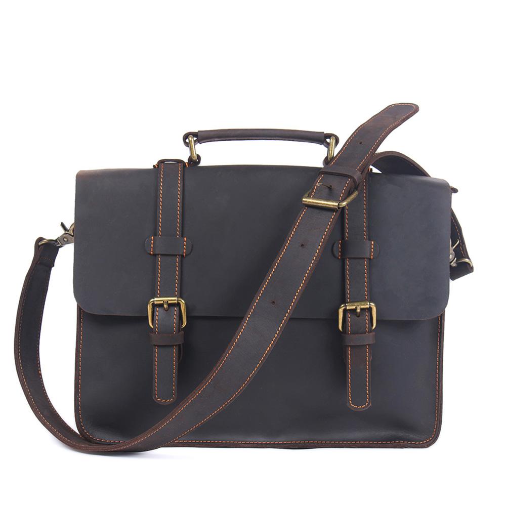 Leren schoudertas 7 L – Zaina — 3
