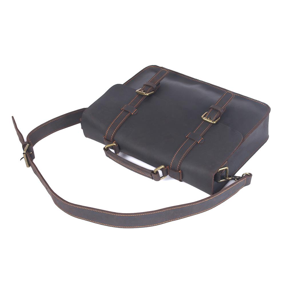 Leren schoudertas 7 L – Zaina — 6