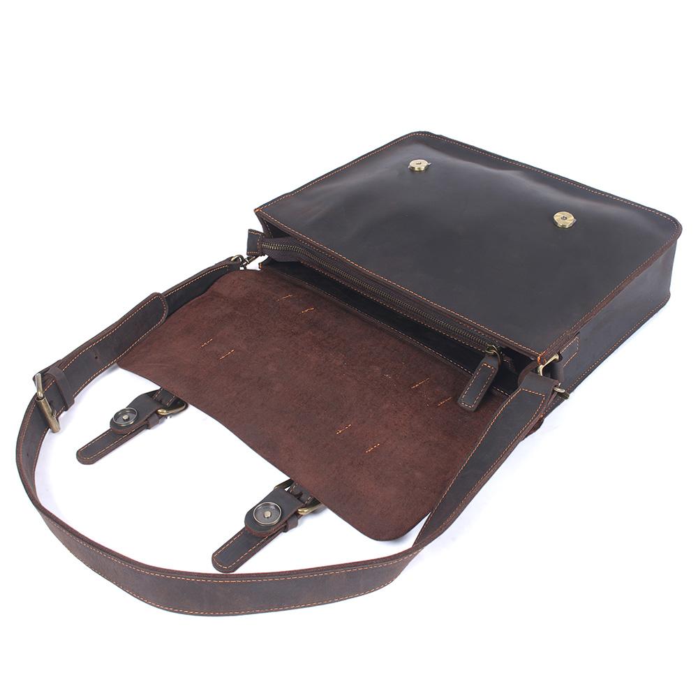 Leren schoudertas 7 L – Zaina — 7