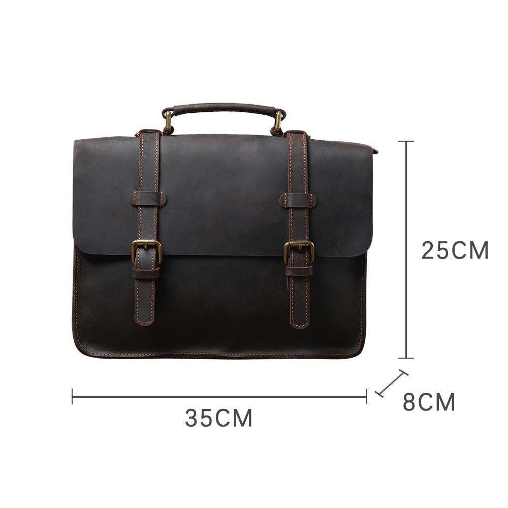 Leren schoudertas 7 L – Zaina — 8
