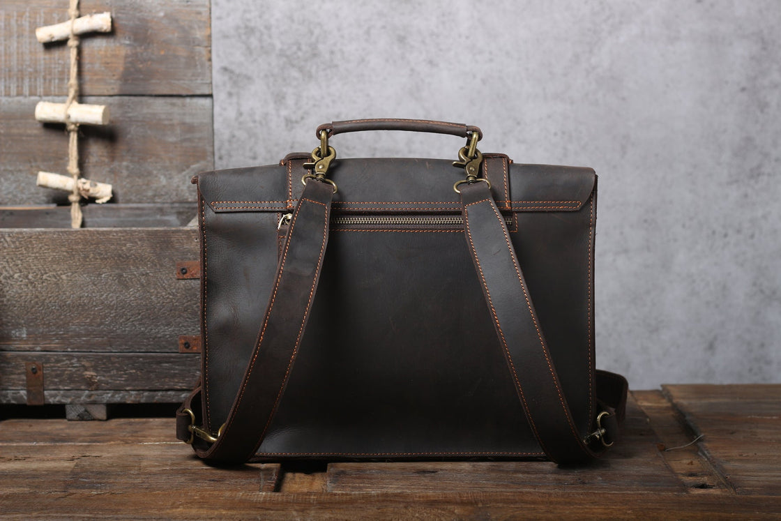 Leren schoudertas 7 L – Zaina — 33