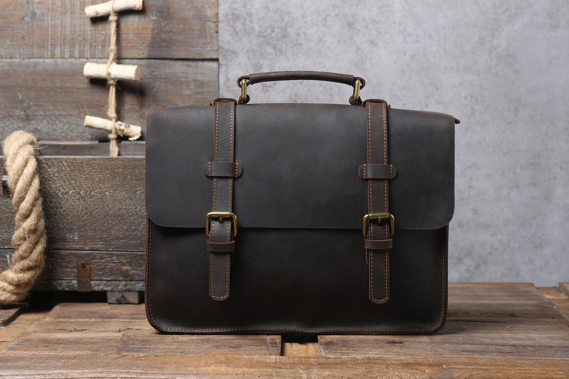 Leren schoudertas 7 L – Zaina — 52