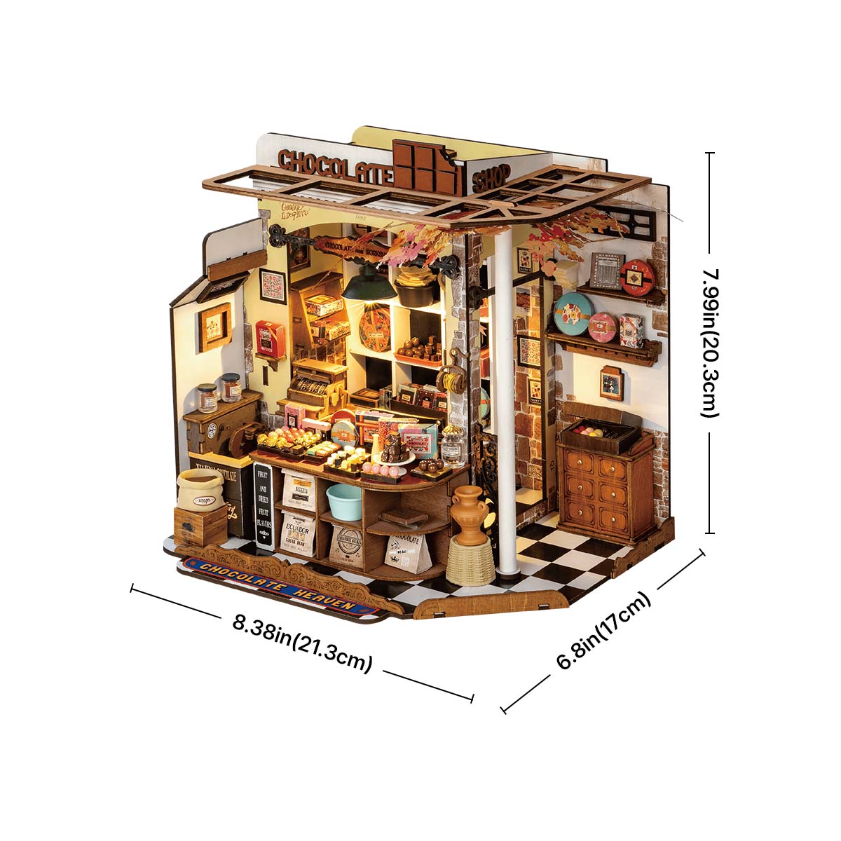 Diyion | Henry's Chocolate DIY Miniature House