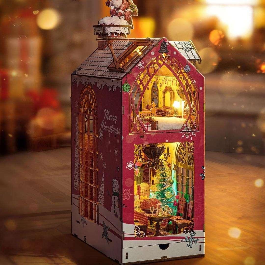 Merry Christmas DIY Book Nook Kit