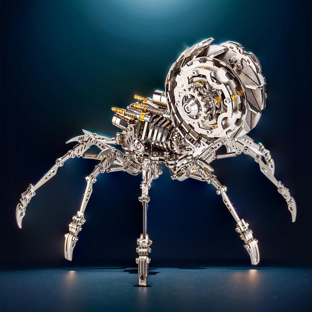 Diyion™ | DIY 3D Metal Spider Puzzle Model Kit Games Creative Gift-203Pcs - Diyion