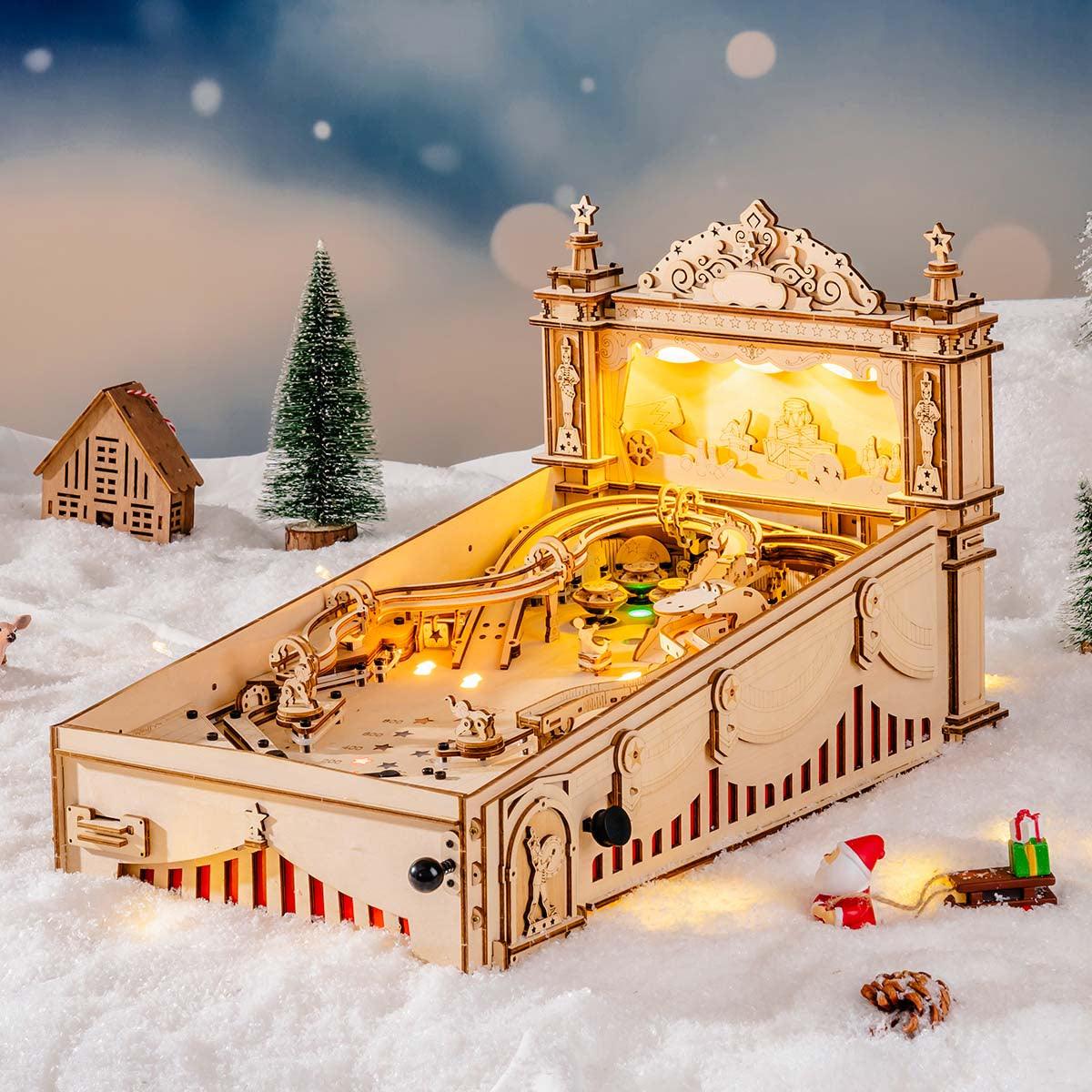 Diyion™ | 3D Pinball Machine 3D Wooden Puzzle - Diyion