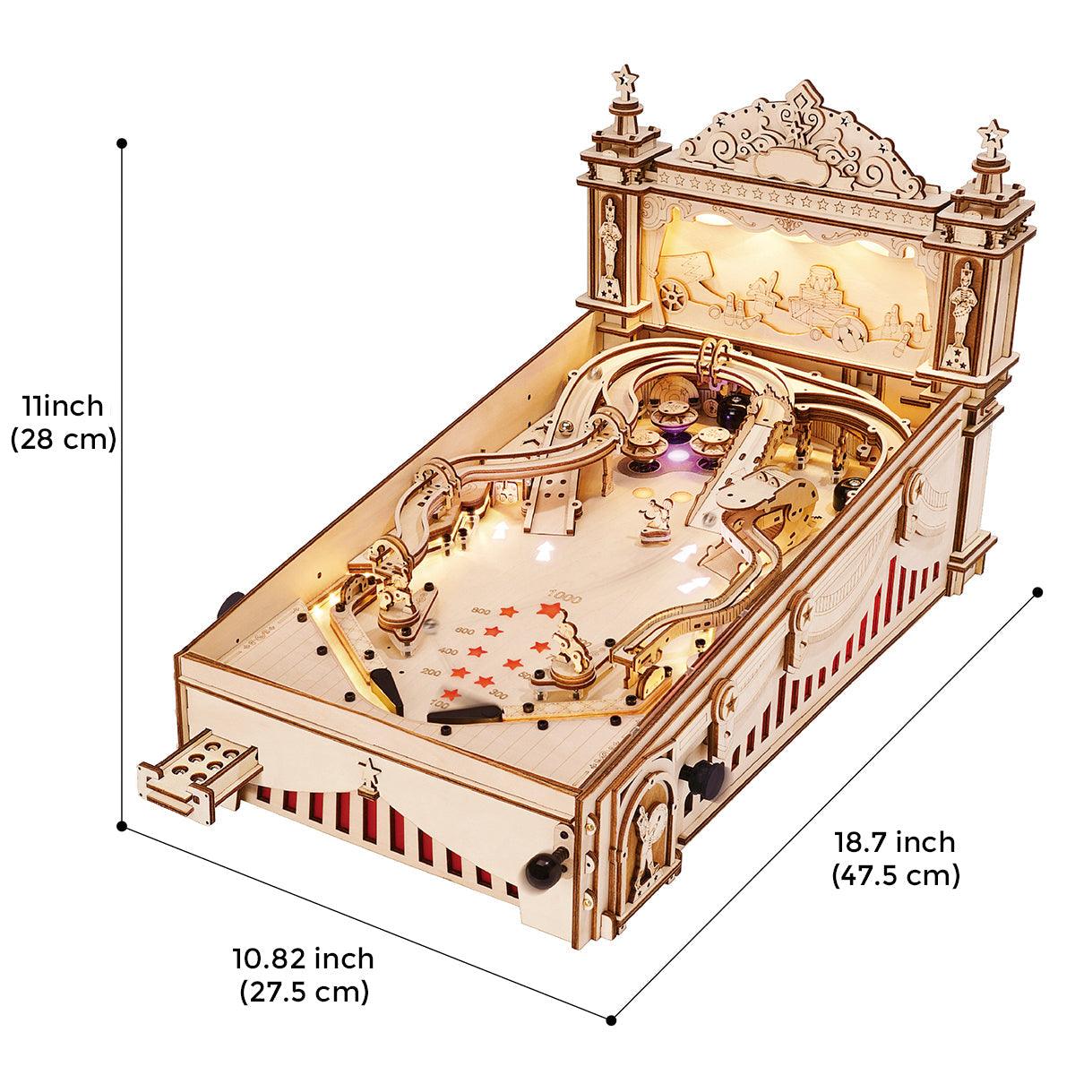 Diyion™ | 3D Pinball Machine 3D Wooden Puzzle - Diyion