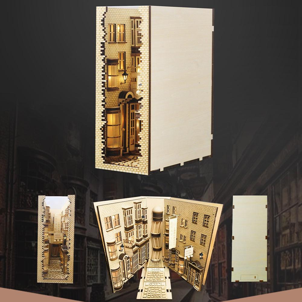 Diyion™ | DIY Booknook Kit (Mysterious Ancient Street) - Diyion
