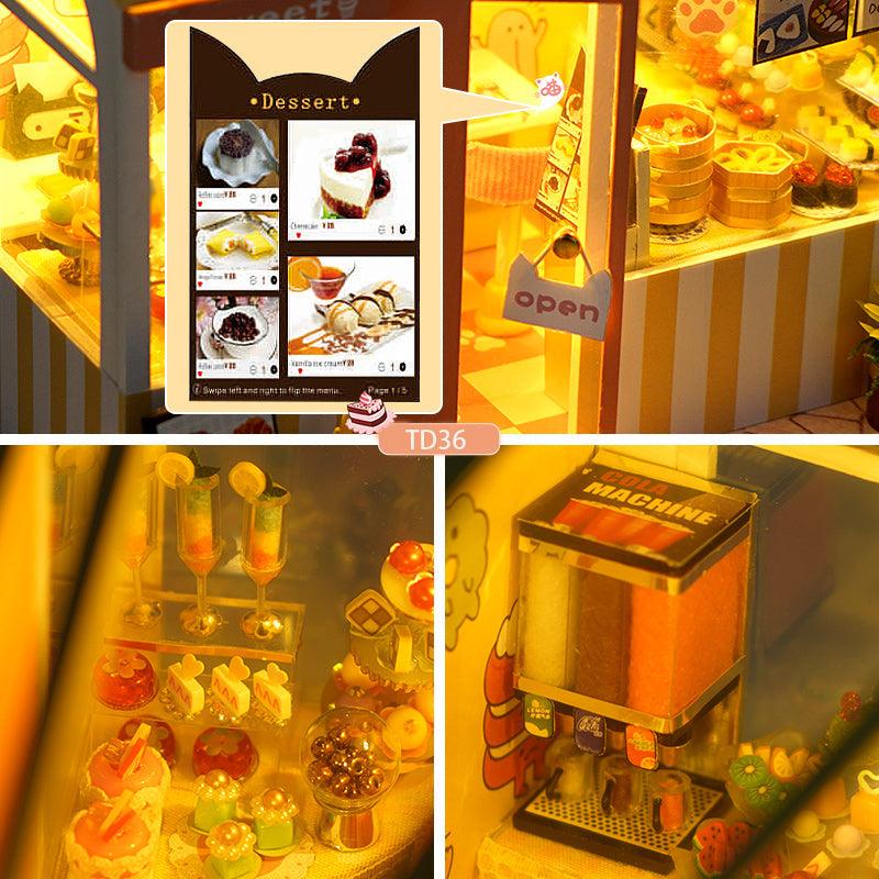 Diyion™ | DIY Dollhouse Kit ( Dream Shop) - Diyion