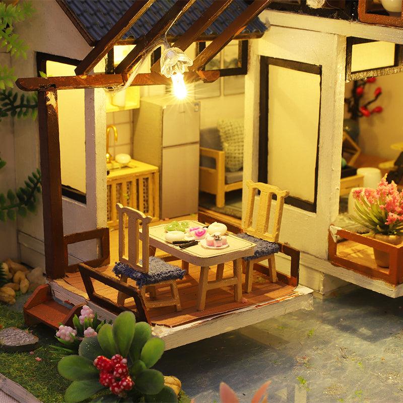 Diyion™ | DIY Dollhouse Kit (Bamboo Courtyard ) - Diyion