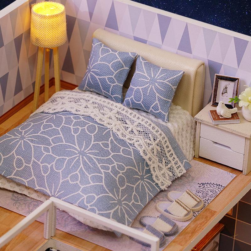 Diyion™ | DIY Dollhouse Kit (Blue Time) - Diyion