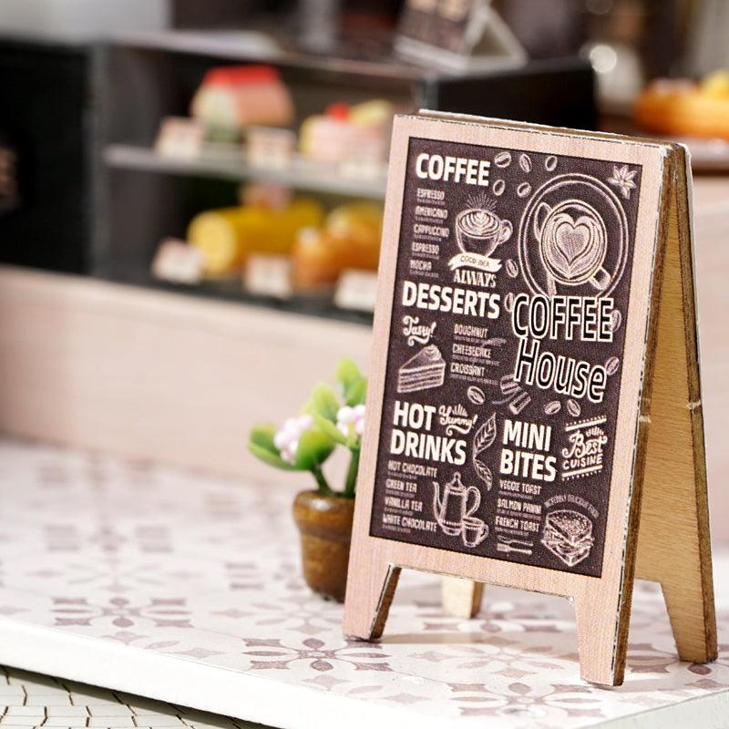Diyion™ | DIY Dollhouse Kit (Leisurely Coffee Shop) - Diyion