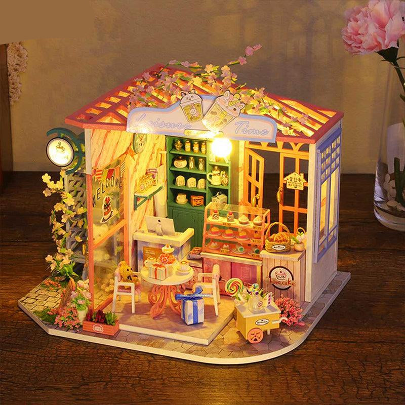 Diyion™ | DIY Dollhouse Kit ( Story of Flowers ) - Diyion