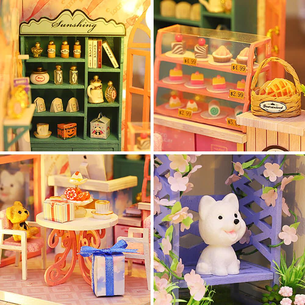 Diyion™ | DIY Dollhouse Kit ( Story of Flowers ) - Diyion