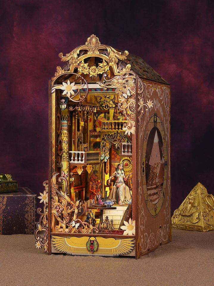Tracing Egypt DIY Book Nook Kit - DIYION
