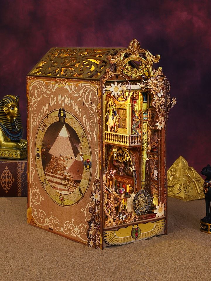 Tracing Egypt DIY Book Nook Kit - DIYION