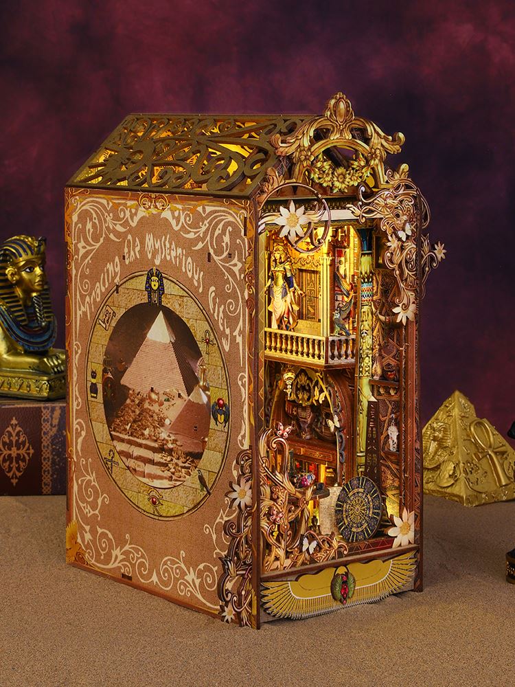 Tracing Egypt DIY Book Nook Kit - DIYION